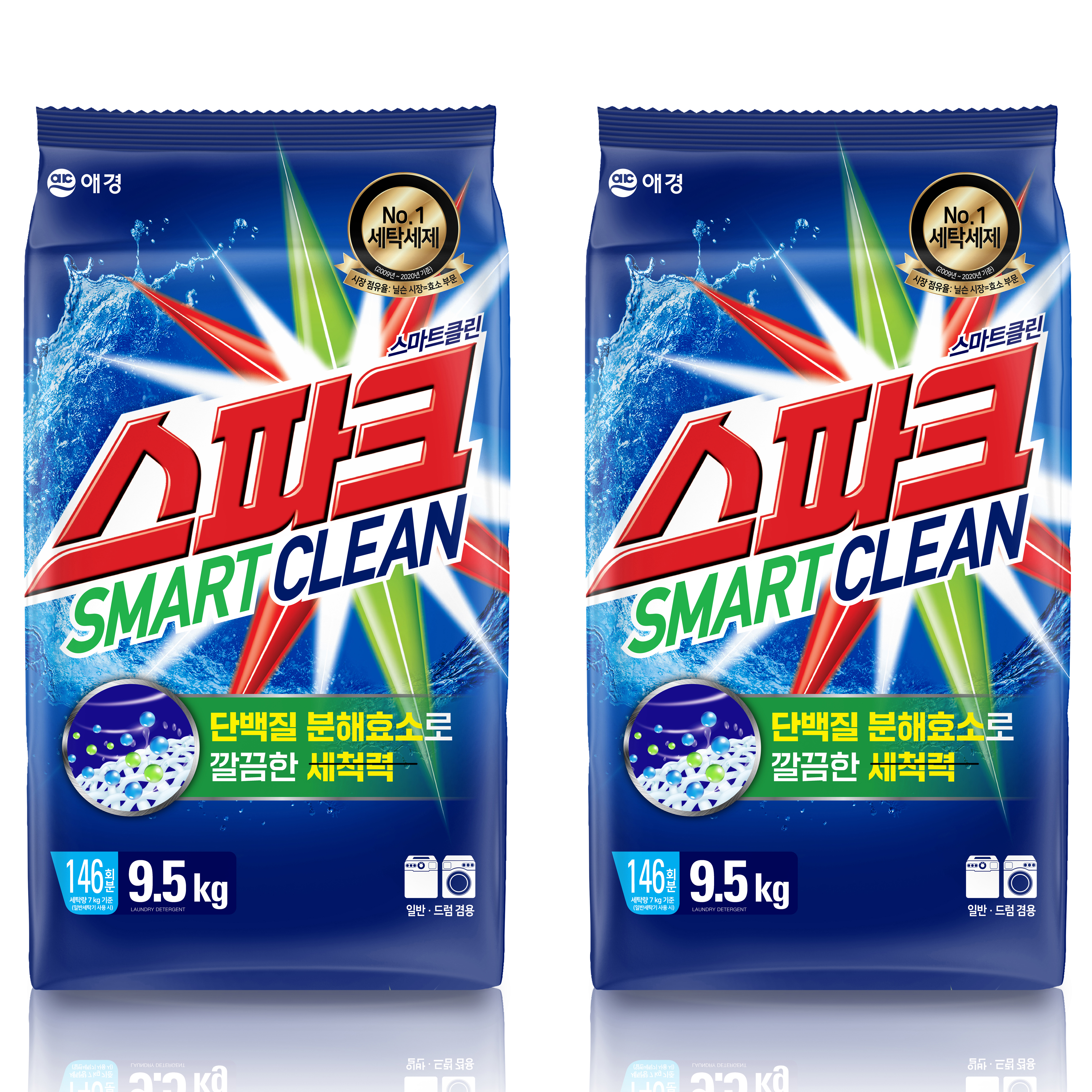 스파크 스마트 클린 분말세제 리필