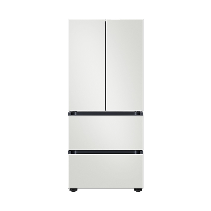 삼성 비스포크 AI 김치플러스 4도어 583L (냄새케어 메탈쿨링 김치통) 586L 코타화이트 RK80F58B1A